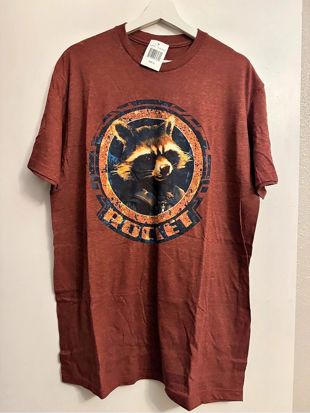 Marvel Graphic Short Sleeve Tee Brown XL